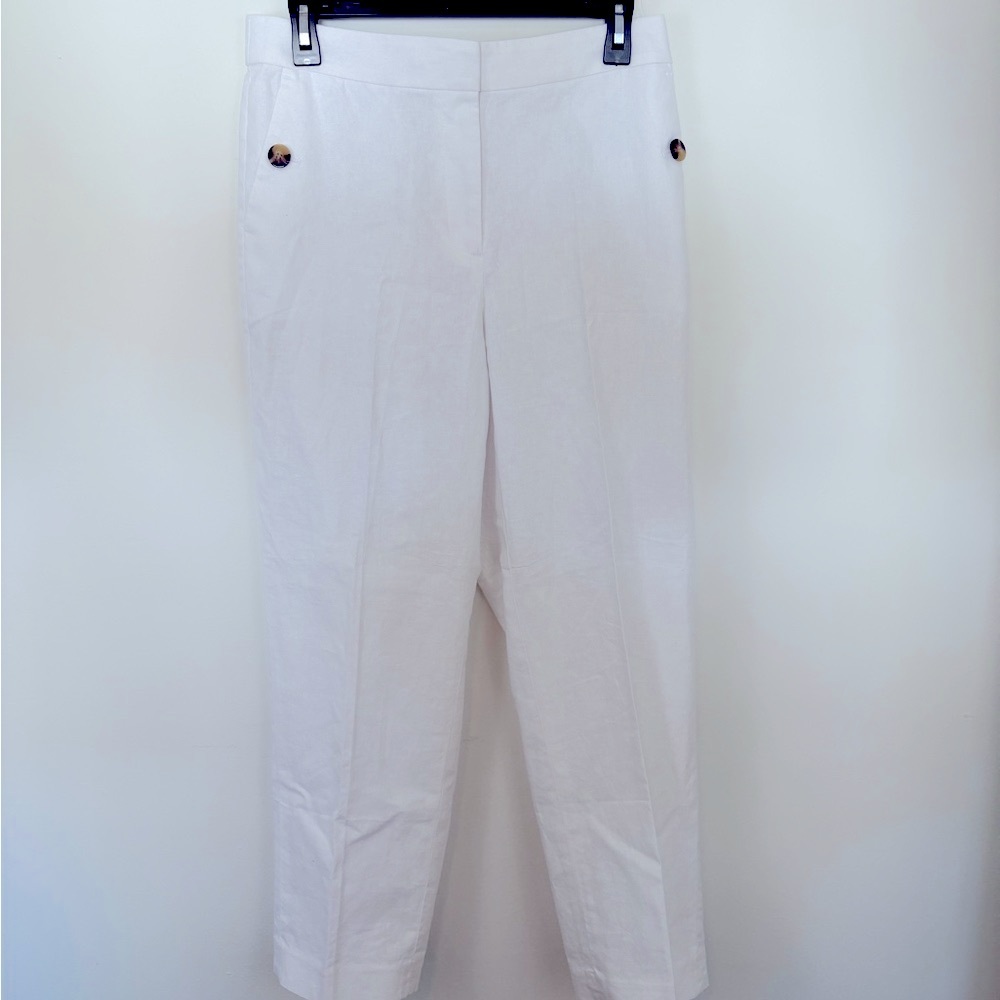 J. Crew white Ankle Pants